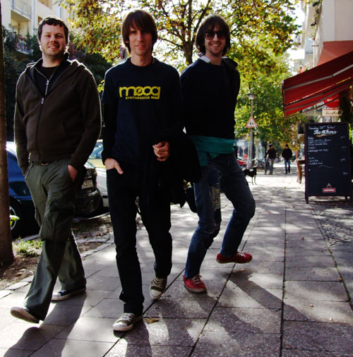 Stephan Lucka, Christian Schönholzer und Peter Piek in Berlin